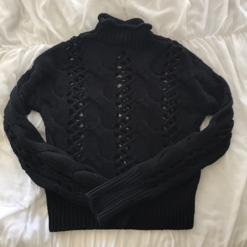 Black knit Express Sweater size XS